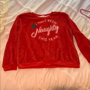 Funny Christmas sweater. SO comfy